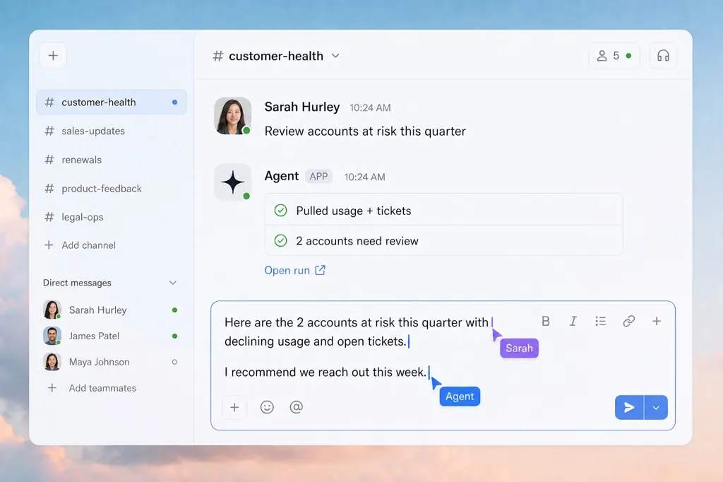 Workspace screenshot